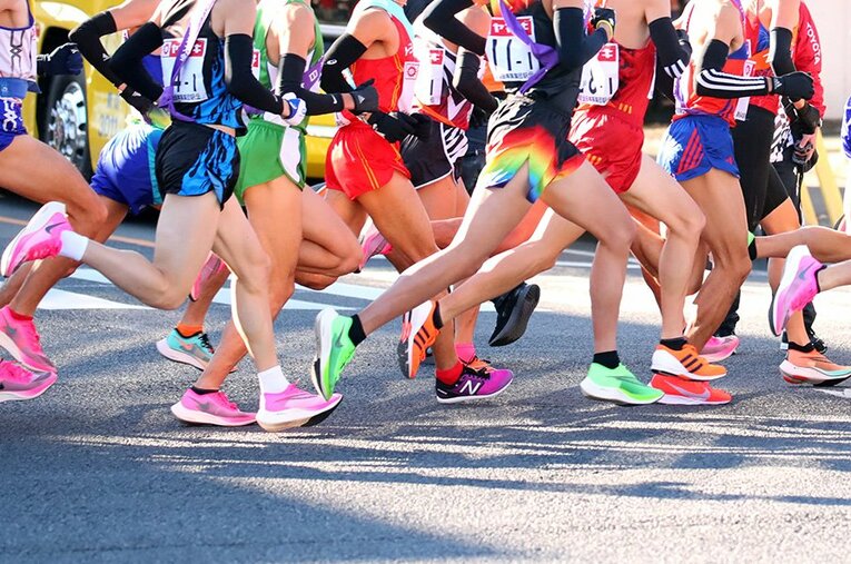 Runners Pulse編集長・南井正弘が薦める「3年ぶりのマラソン大会で履きたい　本命レースシューズはこれだ！」(1) ／ photograph by AFLO