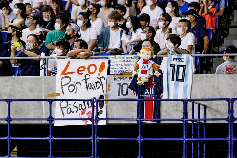 24日、大阪での練習　©Kiichi Matsumoto