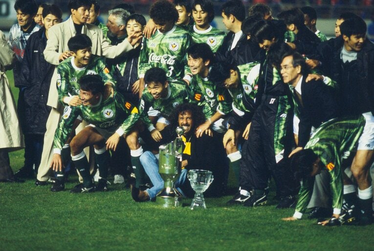 94年ニコスシリーズ優勝時　©Koji Asakura