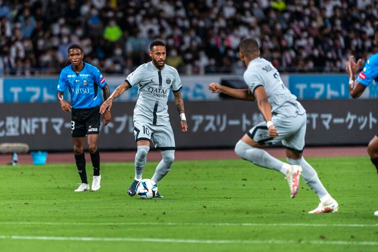 PSGでのネイマール　©Takuya Sugiyama