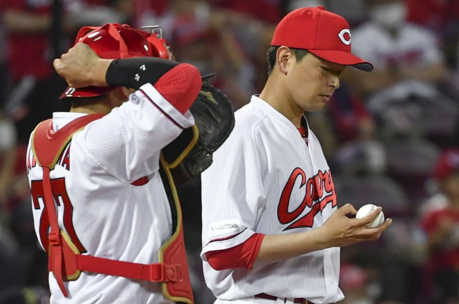 《大瀬良3連敗、森下4連敗》投手起用に迷いあり!? 交流戦3年連続最下位の広島が自慢の強力先発陣を活かしきれない理由<Number Web> photograph by KYODO