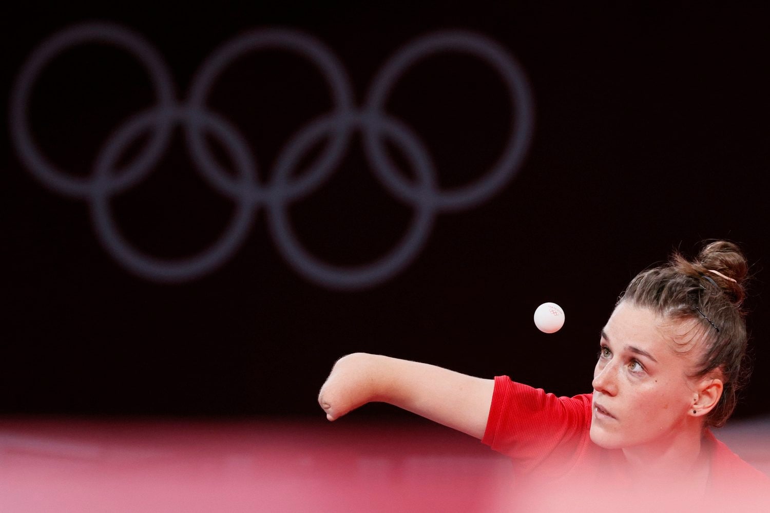 パルティカがパラリンピックの準決勝で破れた相手は、金メダルに輝いたキアン・ヤン（オーストラリア）だった