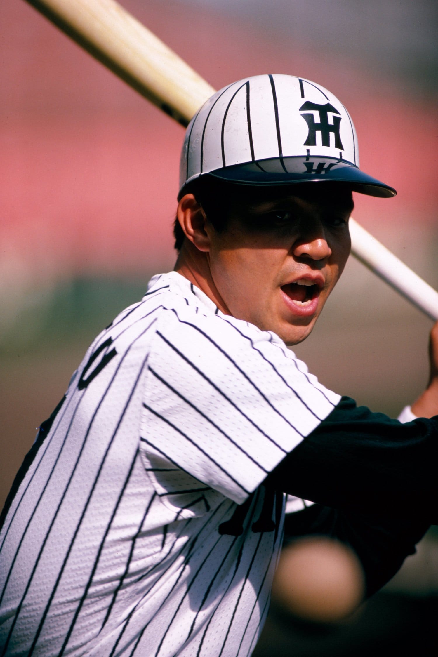 本塁打王を3回獲得、「ミスタータイガース」と呼ばれた掛布雅之　©Kazuhito Yamada