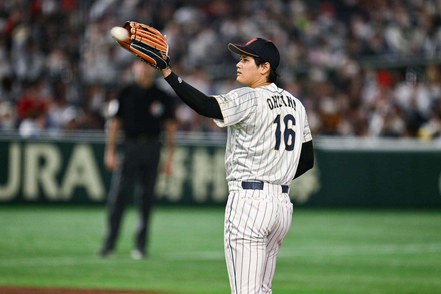 WBCでも実は全選手最多の投球回だった　©Nanae Suzuki