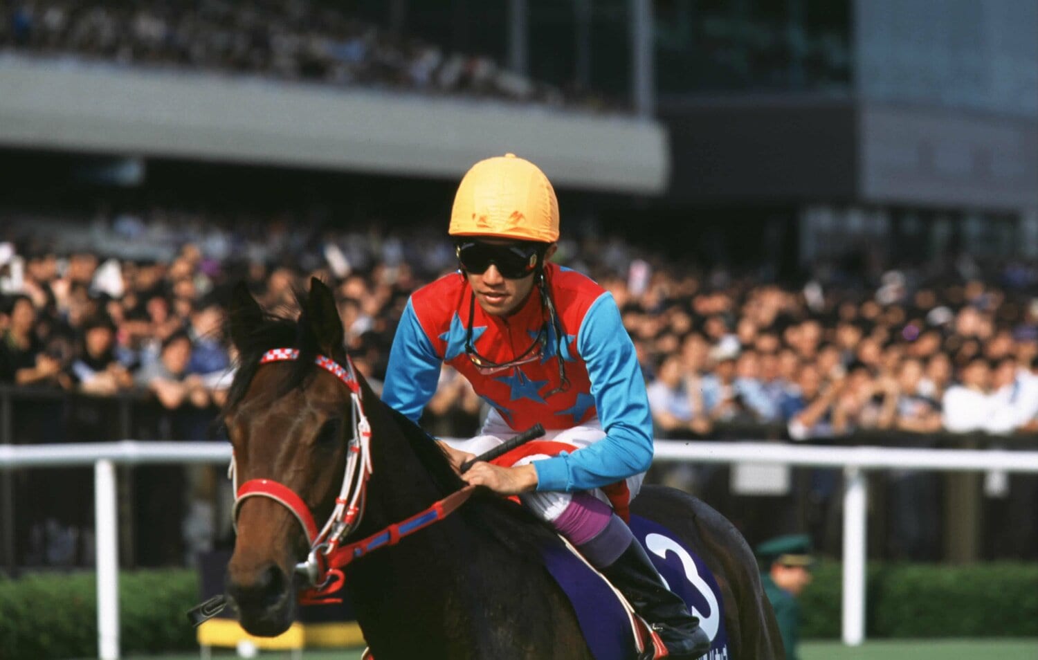 スピードワールドと同世代の名牝・シーキングザパールと武豊　©Tomohiko Hayashi