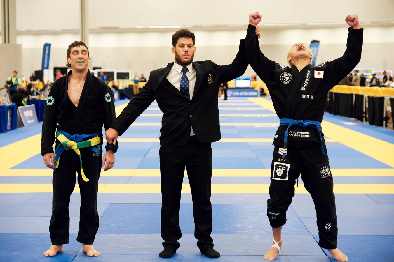  ワールドマスターで優勝した福島。帰国後「試合の前日は一睡もできませんでした」と語った　©Takashi Iga