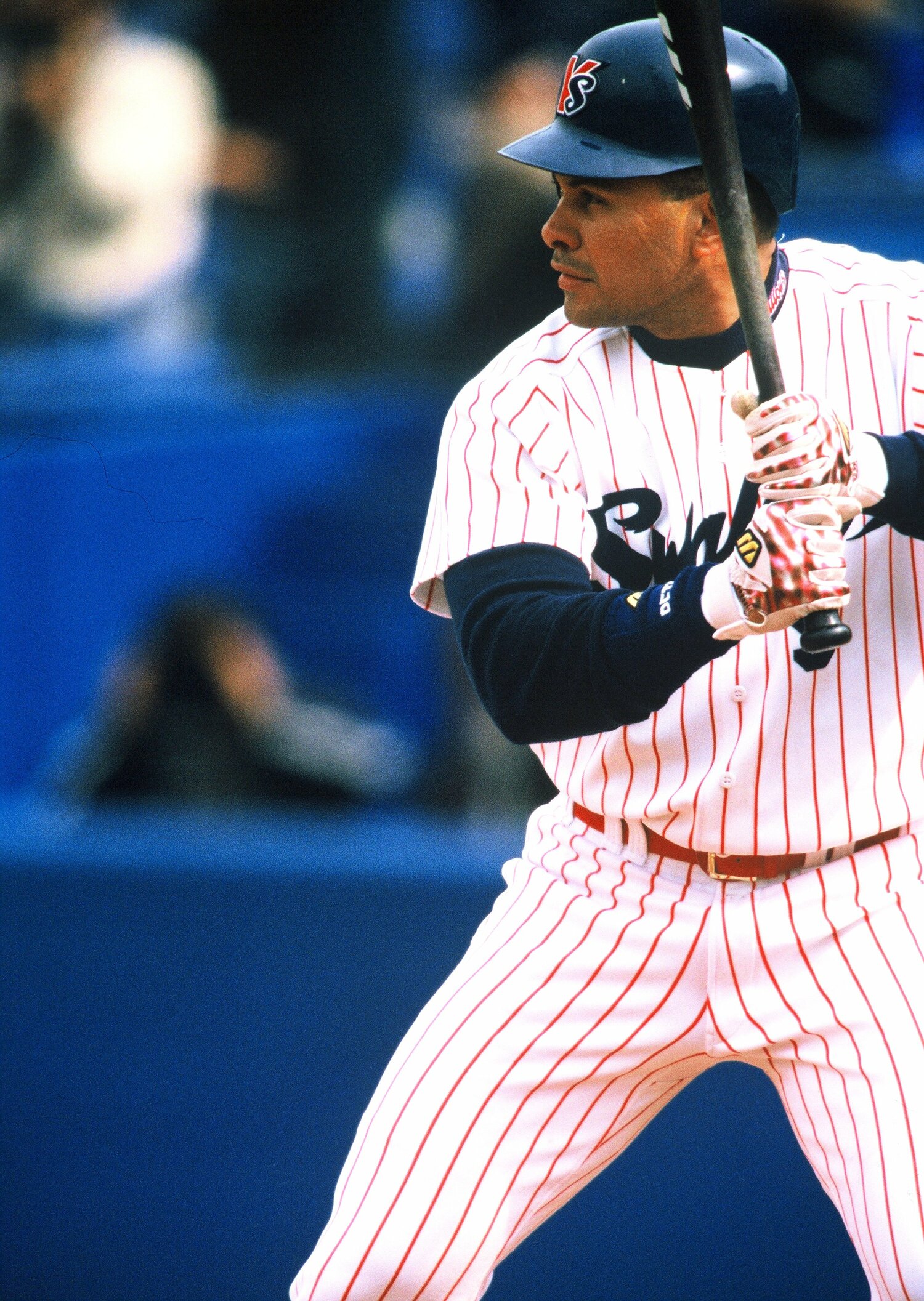 ヤクルトで活躍した助っ人・ペタジーニ ©Naoya Sanuki