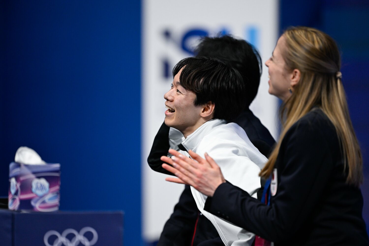 男子シングルのショートではマリニンにつぐ2位につけた ©️Asami enomoto / JMPA