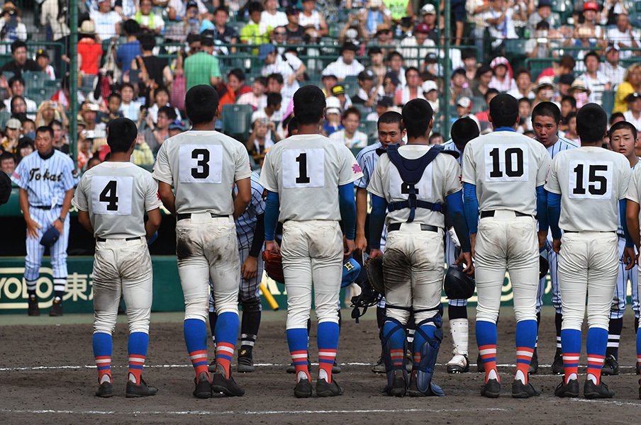野球部の坊主頭はいつまで続くのか。大学では消滅寸前、高校はまだ現役。＜Number Web＞ photograph by Hideki Sugiyama