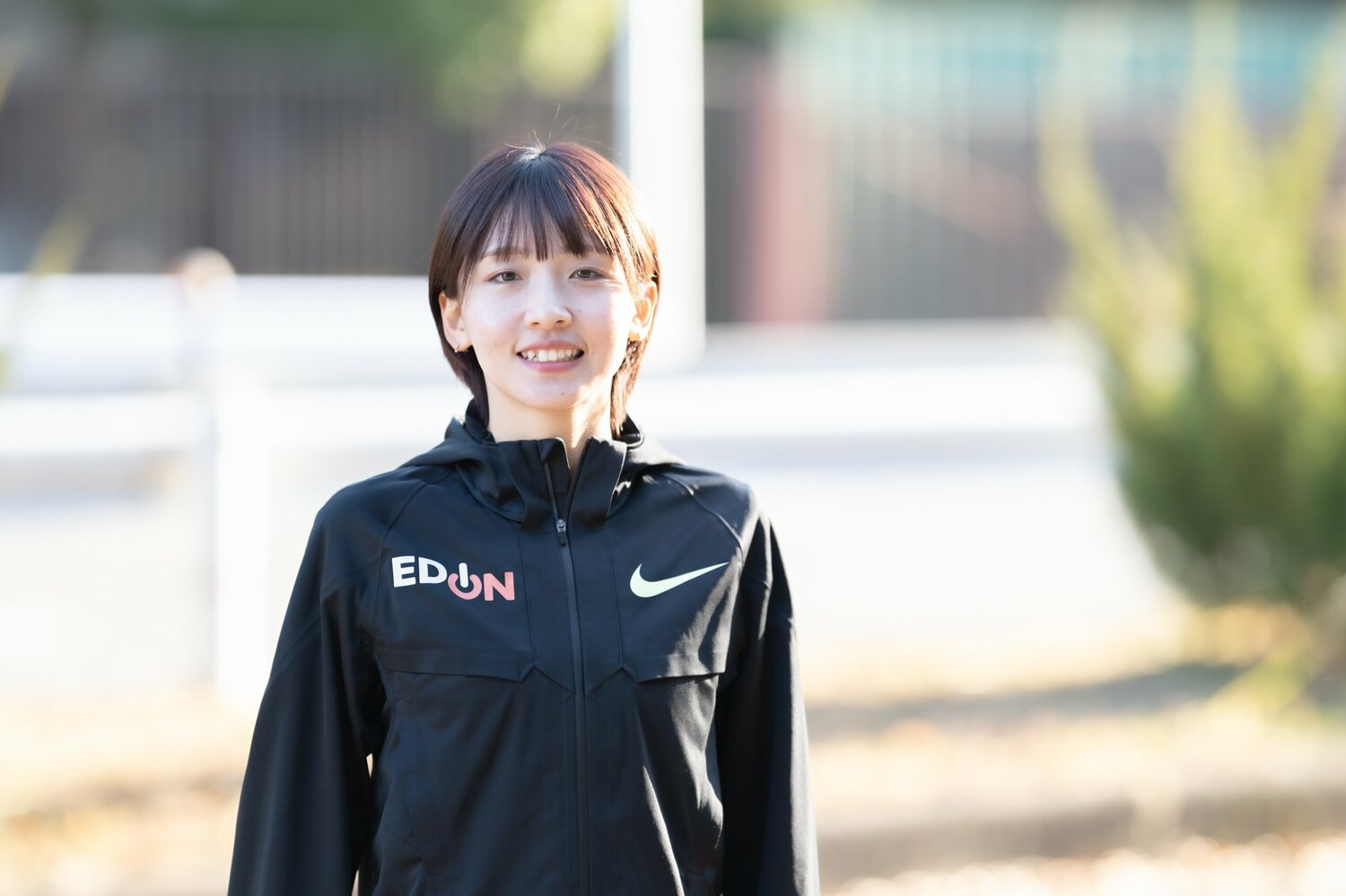 「先を見据えるより、一歩ずつ」と語る細田　©Miki Fukano