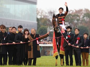 “キタサン”冠名の誕生秘話。北島三郎とこれまでの愛馬たち。＜Number Web＞ photograph by Keiji Ishikawa