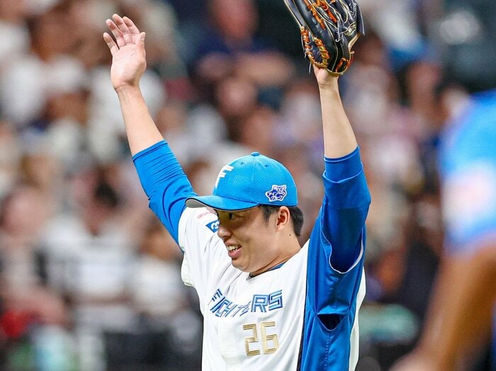 田中正義にいったい何があった？ 新天地・日本ハムで激変…窮地で思い出す新庄剛志監督の言葉「全部真っすぐで、ホームラン打たれてこい！」＜Number Web＞ photograph by JIJI PRESS