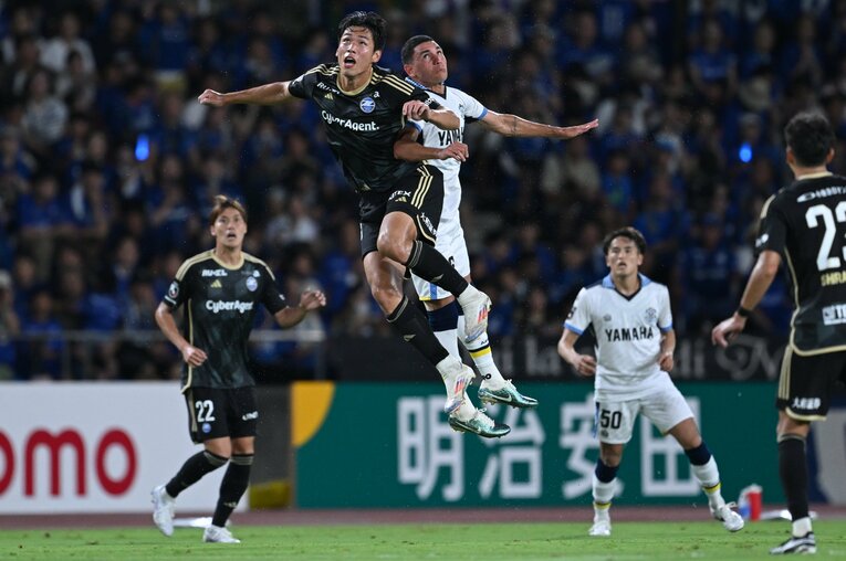 カウンターの起点となるオ・セフン。今年5月、町田での活躍が認められ、韓国代表に初招集された　©︎J.LEAGUE