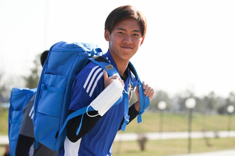 パリ世代でも期待される北野颯太　©Getty Images