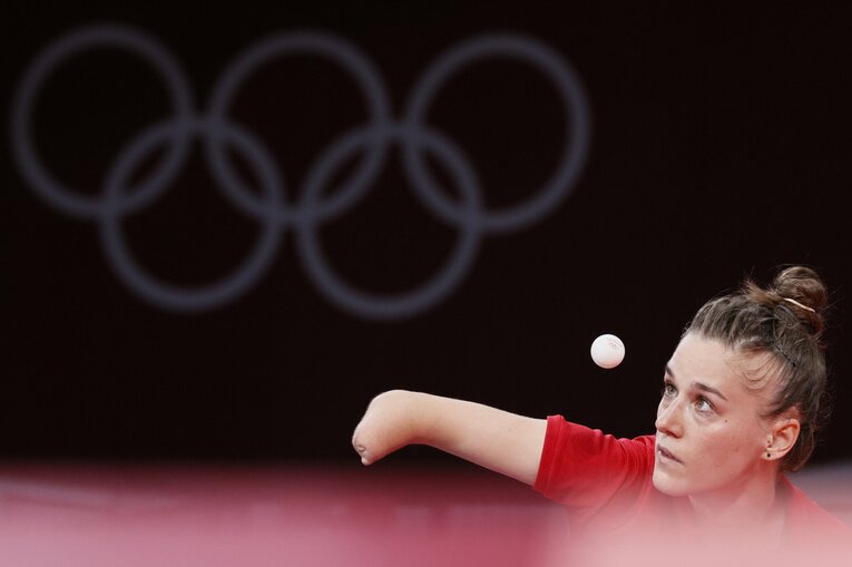 パルティカがパラリンピックの準決勝で破れた相手は、金メダルに輝いたキアン・ヤン（オーストラリア）だった