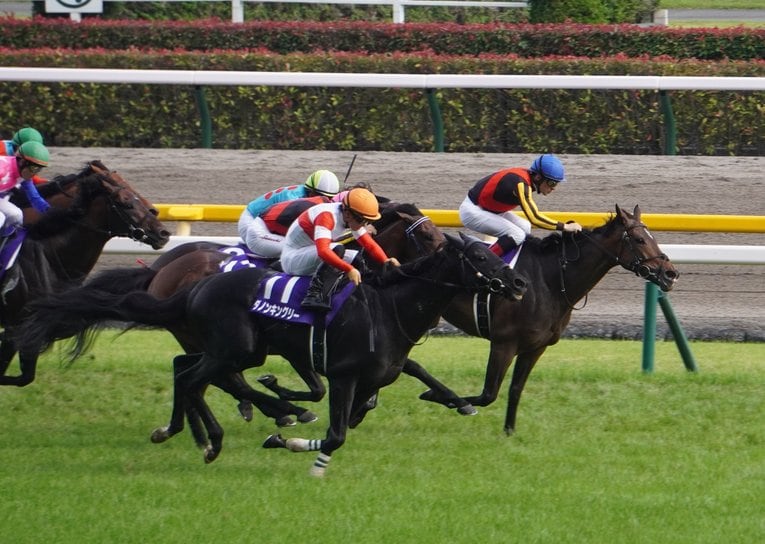 安田記念ではグランアレグリアは伏兵・ダノンキングリ―に敗れた©Satoshi Hiramatsu