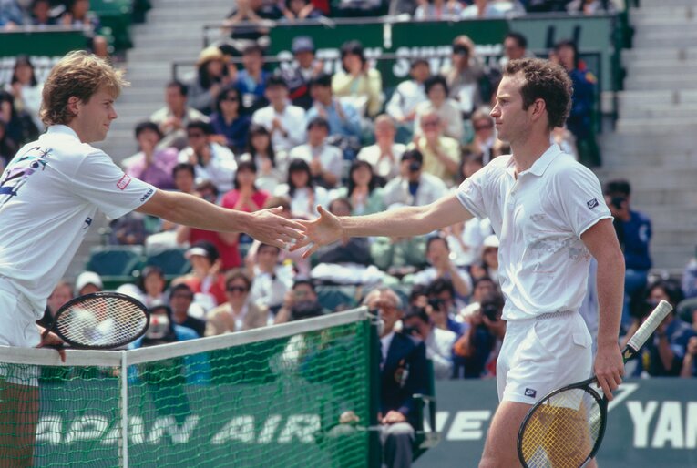 現役時代のマッケンロー　©Kazuhito Yamada