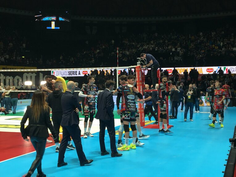 コッパ・イタリア準決勝 ペルージャvs.ベローナ　©︎Takashi Yuge