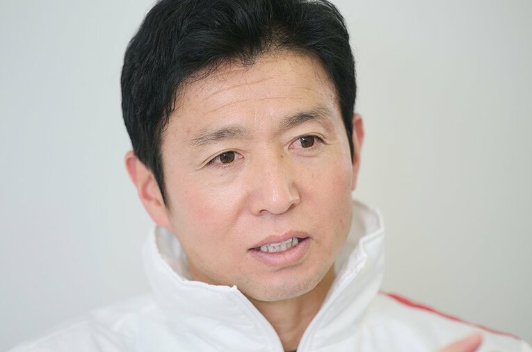 現役時代は箱根駅伝で総合優勝を経験し、現在は城西大の監督を務める櫛部静二氏 ／ photograph by Yuki Suenaga