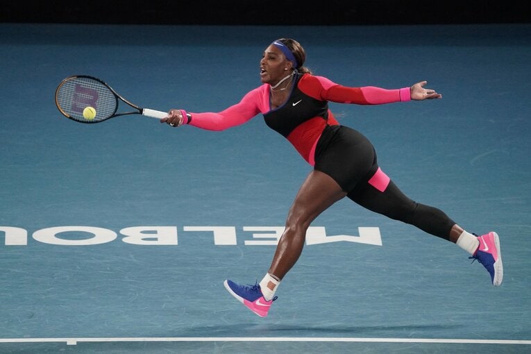 今大会のセリーナは充実のプレーを見せている©Hiromasa Mano