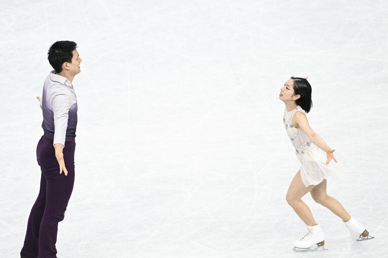 2023年世界選手権フリーの演技　©Asami Enomoto