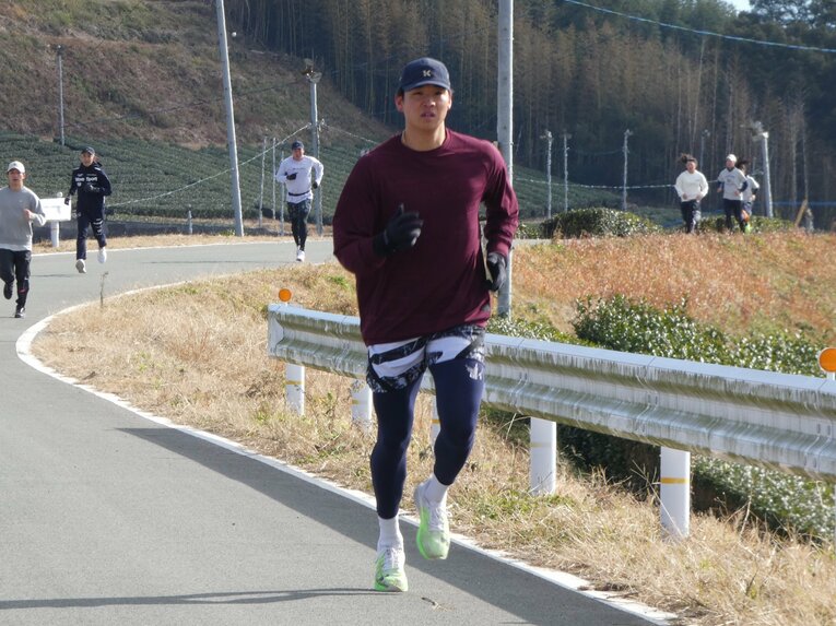 オリックス山下の姿も…福岡の合宿に潜入　©Kotaro Tajiri