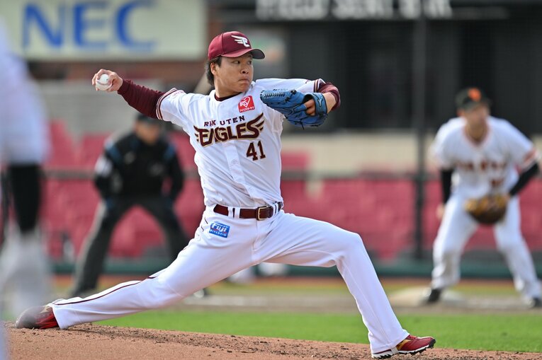 元楽天の釜田　©Hideki Sugiyama