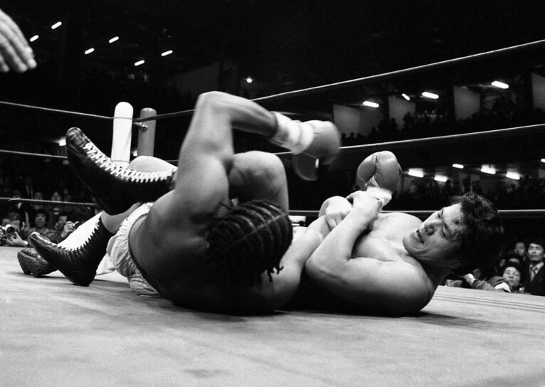 1980年のアントニオ猪木vsウィリー・ウィリアムス　©Sankei Shinbun