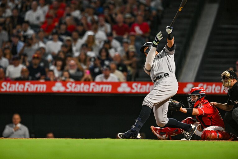 8月29日、ヤンキースのアーロン・ジャッジも大谷翔平に負けじと今季50号をマーク（4枚目／全8枚）©Nanae Suzuki