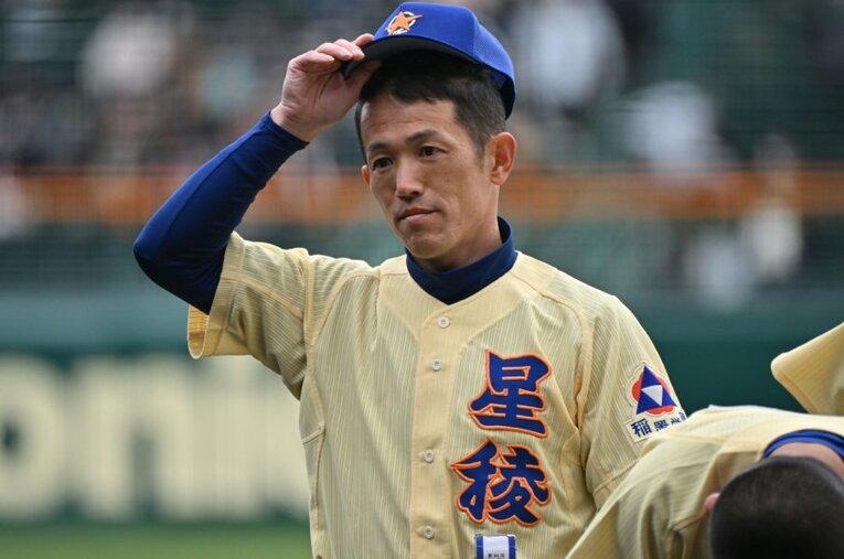 ベスト8進出も、国学院久我山に敗れた星稜。今大会を最後に勇退する林和成監督が残したモノとは ／ photograph by Hideki Sugiyama