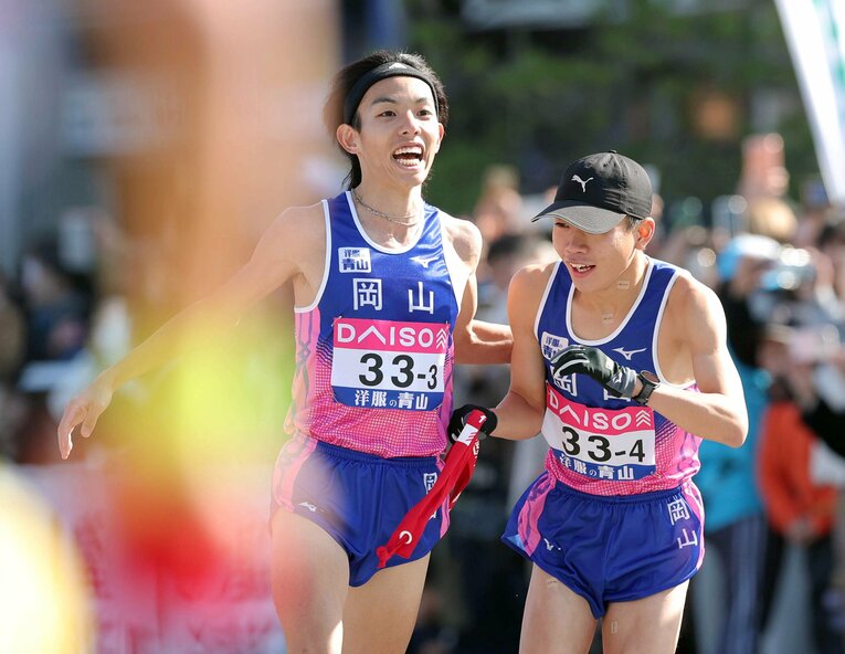 2月の別大マラソンに向けた練習の一環ながら区間5位と好走した黒田　©AFLO