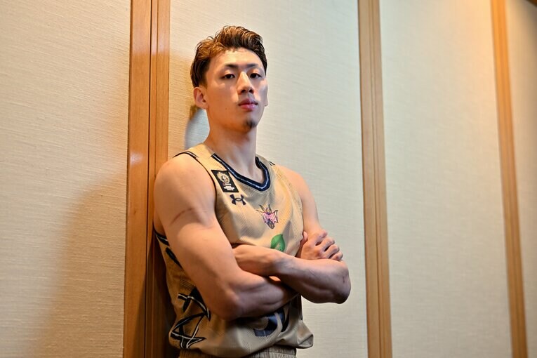 昨季のBリーグ王者である琉球ゴールデンキングスのエース・今村佳太　©Hideki Sugiyama