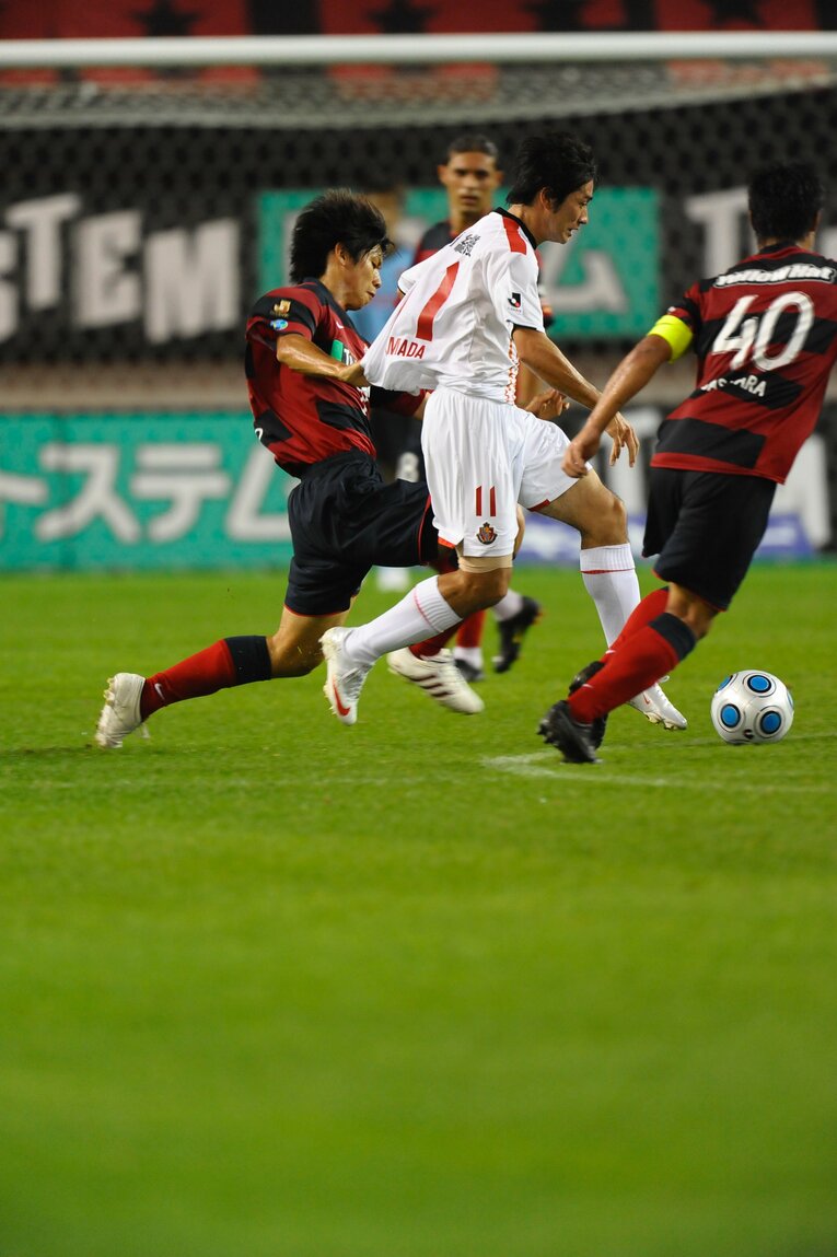 玉田圭司、大迫勇也（2009年）©︎Toshiya Kondo