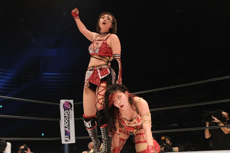 “元アイドルのパワーファイター”ひめか覚醒の日…父の死を乗り越え、スターダムリーグ戦で林下詩美にも勝利「もうクヨクヨしてられない」(74)