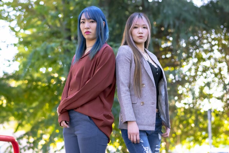 「フェリス卒の元銀行員」雪妃真矢と女子デスマッチファイター・世羅りさ　“復活タッグ”がアイスリボンで目指す歴代最強《特別グラビア》(62)