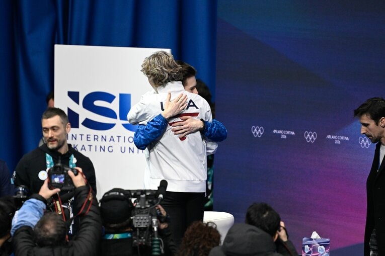 マリニンがまさかの敗戦となった男子フリー【スワイプするとそのほかの写真もご覧になれます】　©Asami Enomoto／JMPA