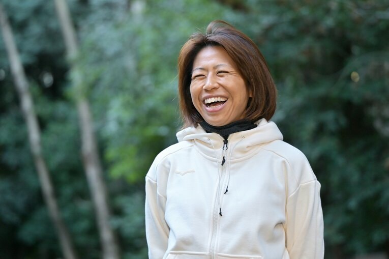 市民ランナーとの交流で新たな発見があったという福士さん