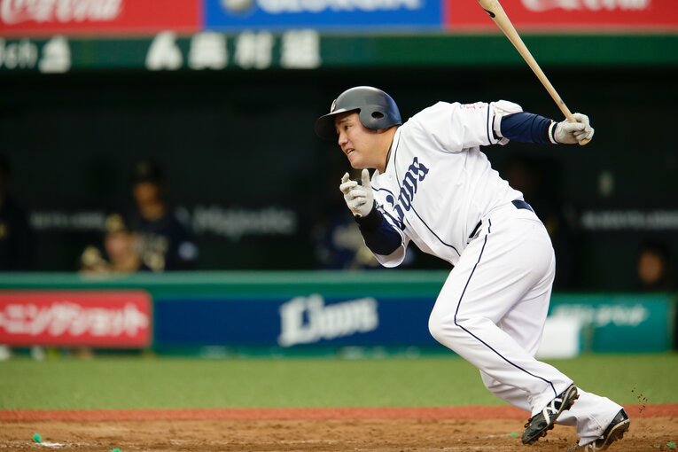 激戦区の沖縄・中部商高の山川穂高も甲子園出場ならず。大学を経て西武へ　©Kiichi Matsumoto