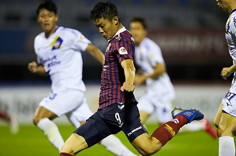 先日、古巣ロアッソ熊本へ豪雨に伴う義援金を贈与した安。いまも日本への感謝の気持ちを忘れない。 ／ photograph by Suwon FC