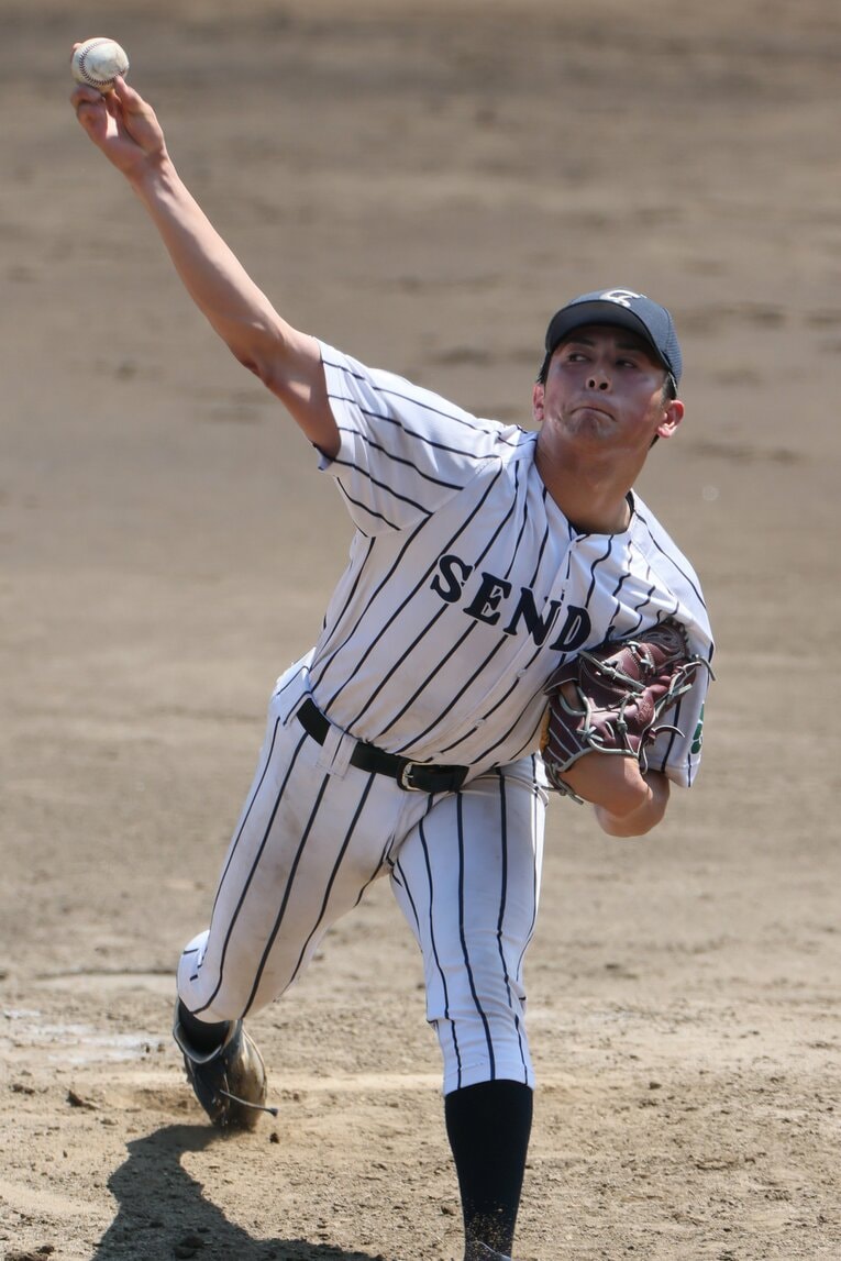 今年6月、大学ジャパン候補の合宿での佐藤幻瑛　©Shigeki Yamamoto