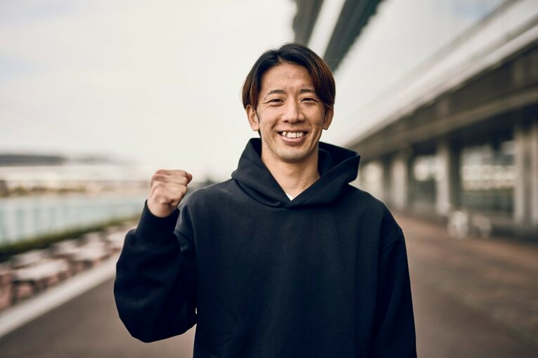 ボートレーサーの野田昇吾。プロ野球選手から異例の転身を遂げた　©Kiichi Matsumoto