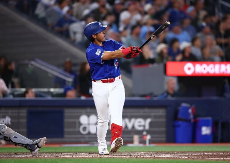 マシソン記者が挙げたタイガース戦の逆転3ラン　©︎Vaughn Ridley/Getty Images