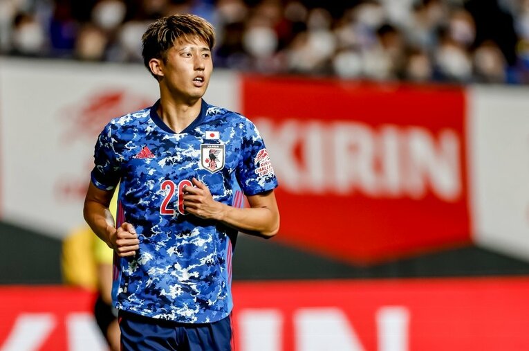 6月2日のパラグアイ戦で日本代表デビューを飾った伊藤洋輝。左SBでスタメン出場し、後半からはCBのポジションについた ／ photograph by Kiichi Matsumoto