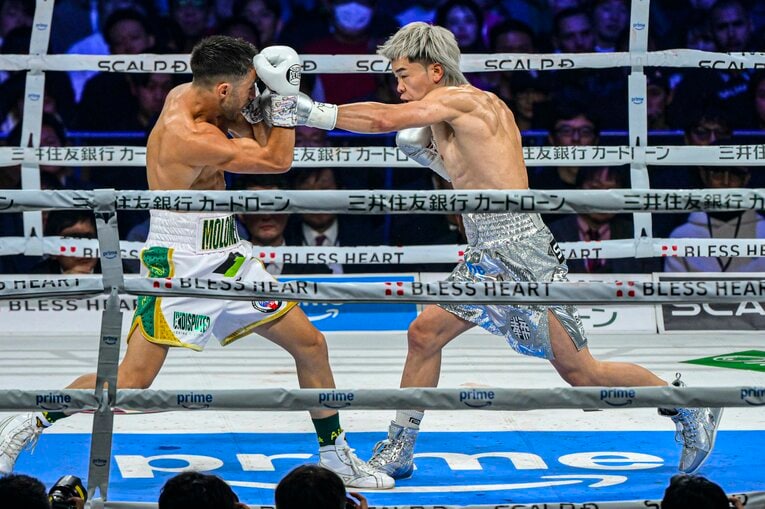 那須川天心vs.ジェーソン・モロニー。2月24日、有明アリーナ　©Takuya Sugiyama