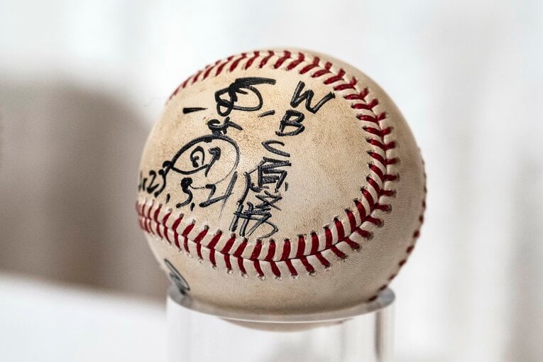 WBCの公式球　©Takuya Sugiyama