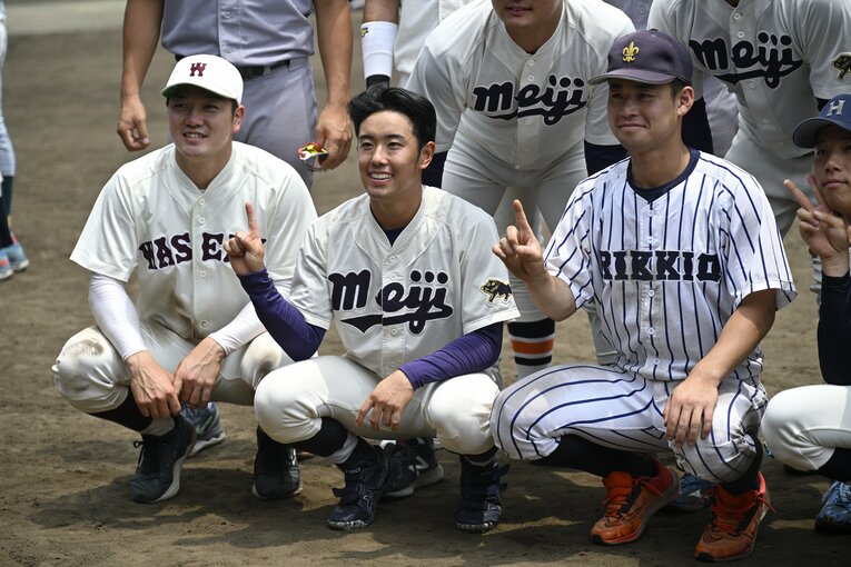 侍ジャパン大学代表 選考合宿に参加した飯森　©Hideki Sugiyama