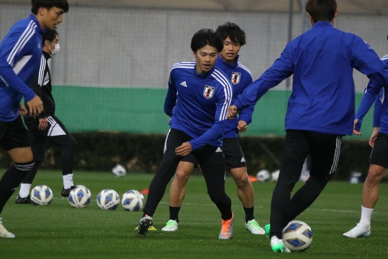 日本代表練習風景　©︎Takahito Ando