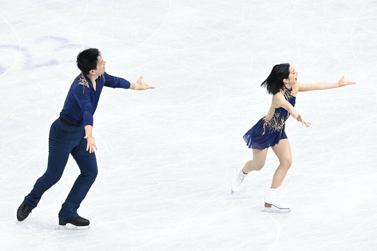 2023年世界選手権ショートプログラム　©Asami Enomoto