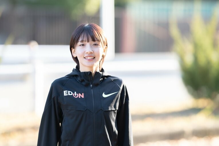 「先を見据えるより、一歩ずつ」と語る細田　©Miki Fukano