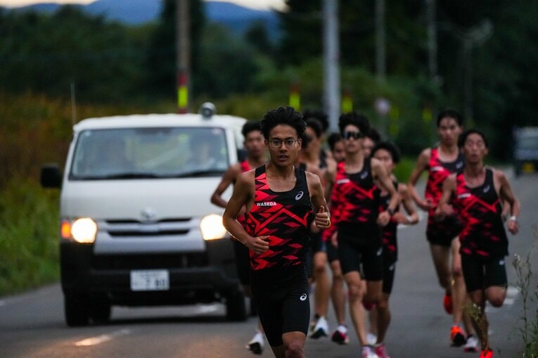 夏合宿の時点で工藤はすでに山への強いこだわりを見せていたという　©Satoshi Wada